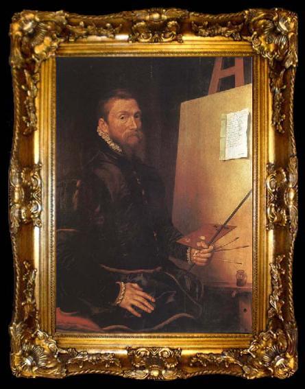 framed  Antonis Mor Self-Portrait, ta009-2